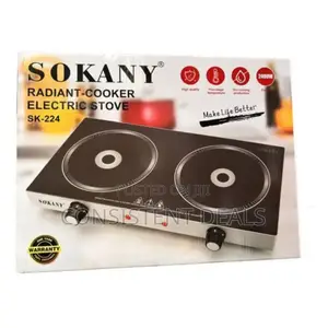 Sokany Double Infrared Electric Cooker Stove