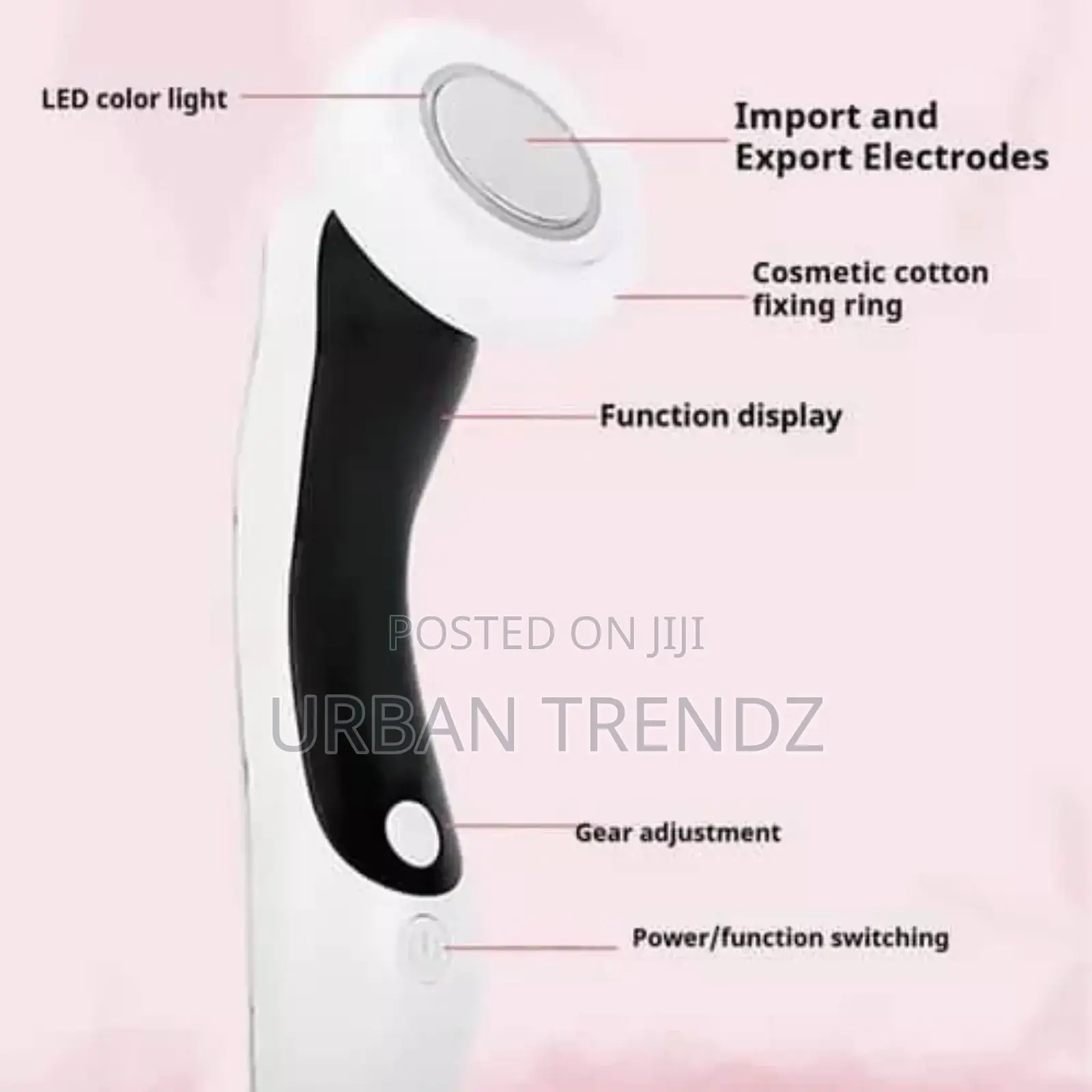 Skin Rejuvenation Beautifier Device EMS Vibration Massager