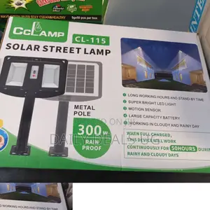 Double Solar Street Lamp