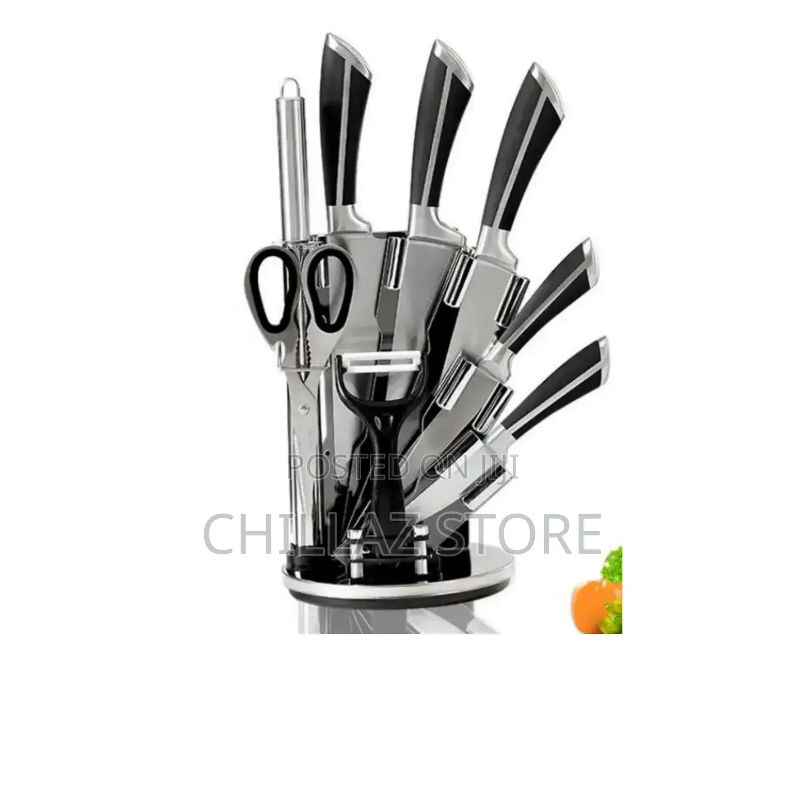 8pcs Stainless Steel Knife Set.