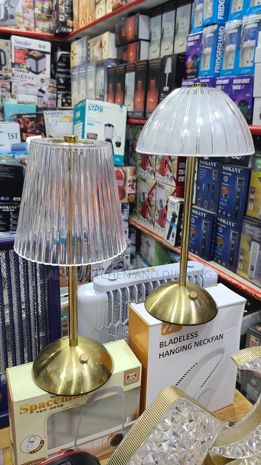 Bedside Lamp Crystal Desk Lamp,