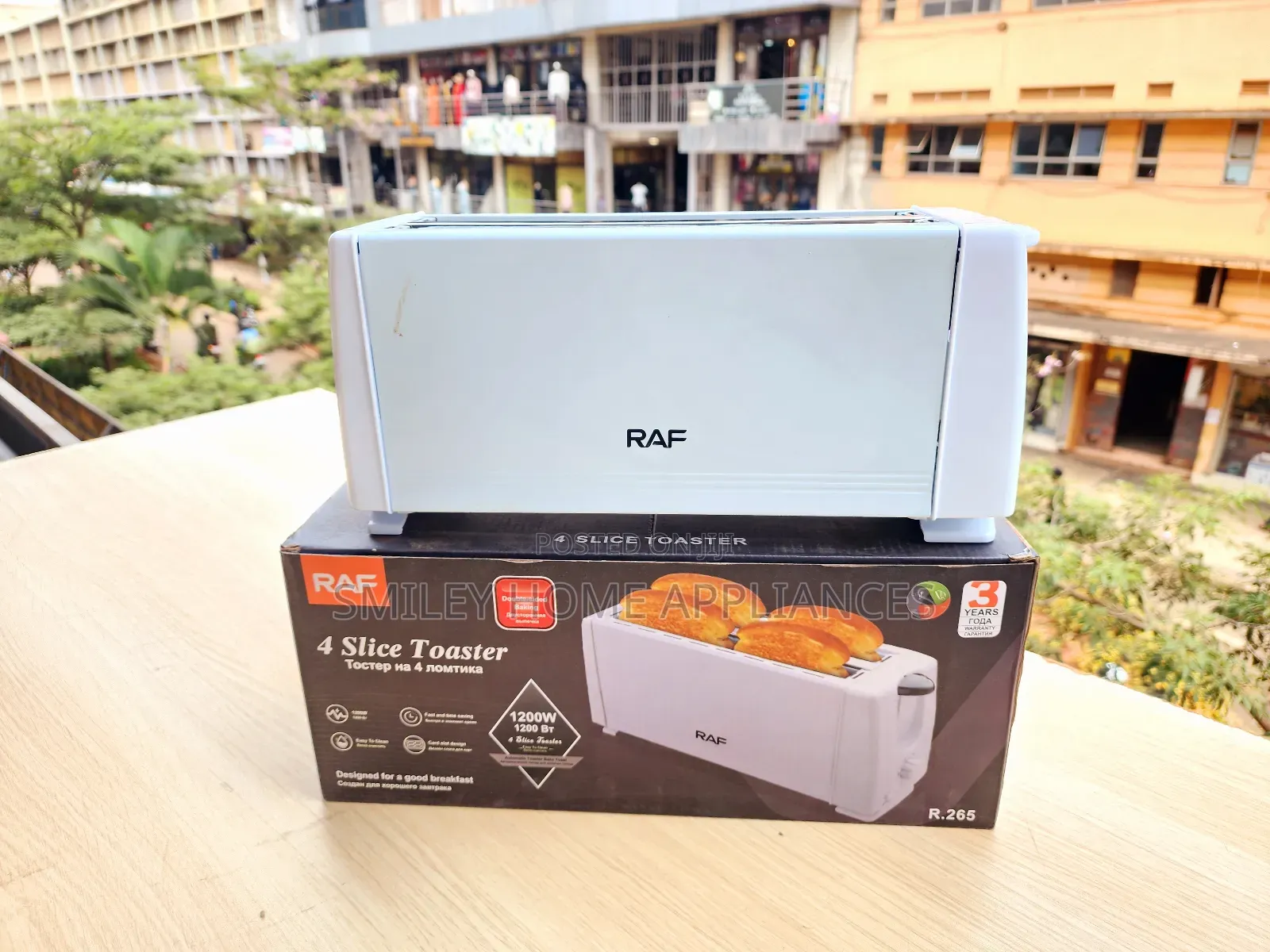 Raf 4 Slice Toaster