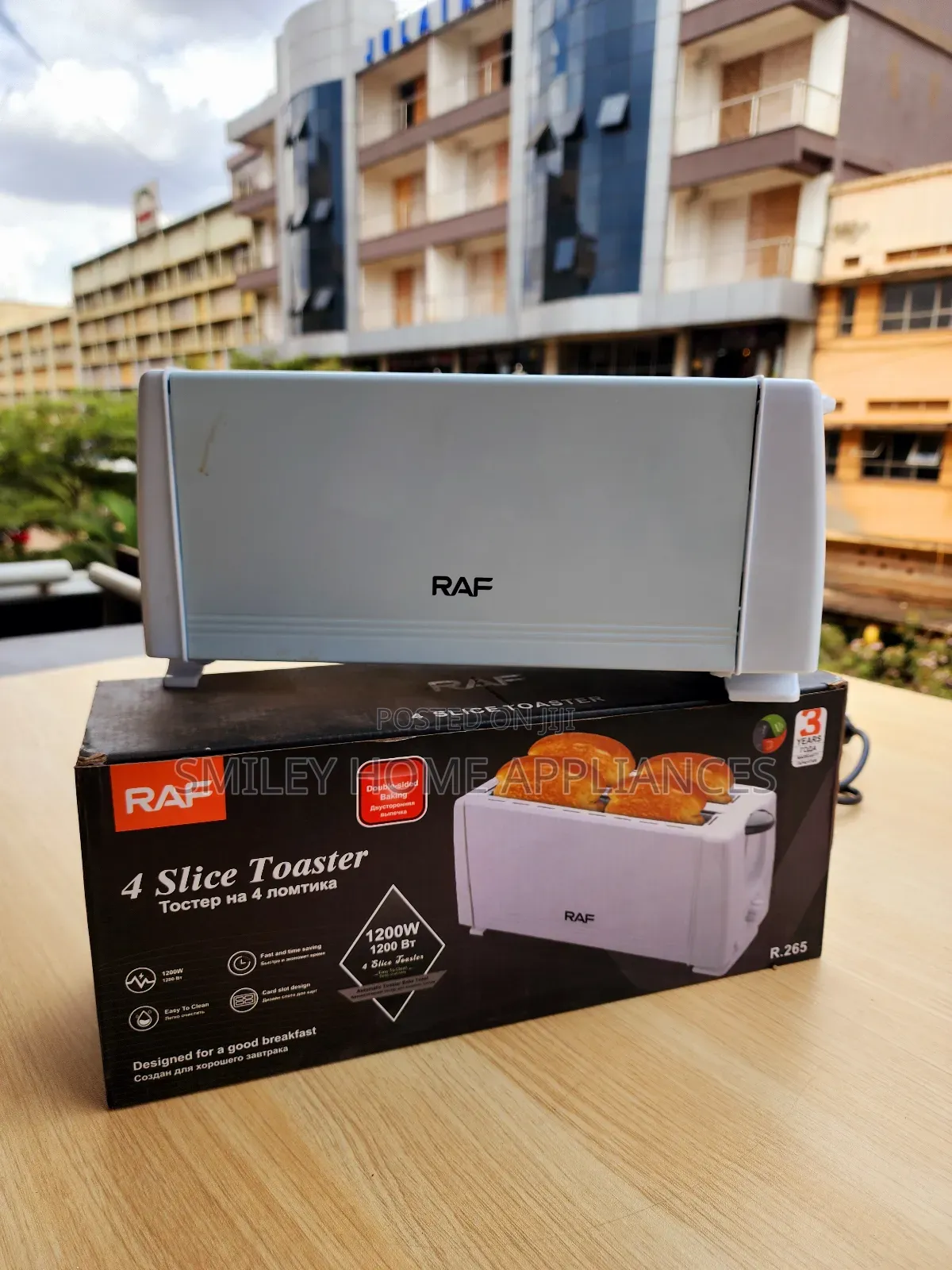 Brand New Raf 4 Slice Bread Toaster