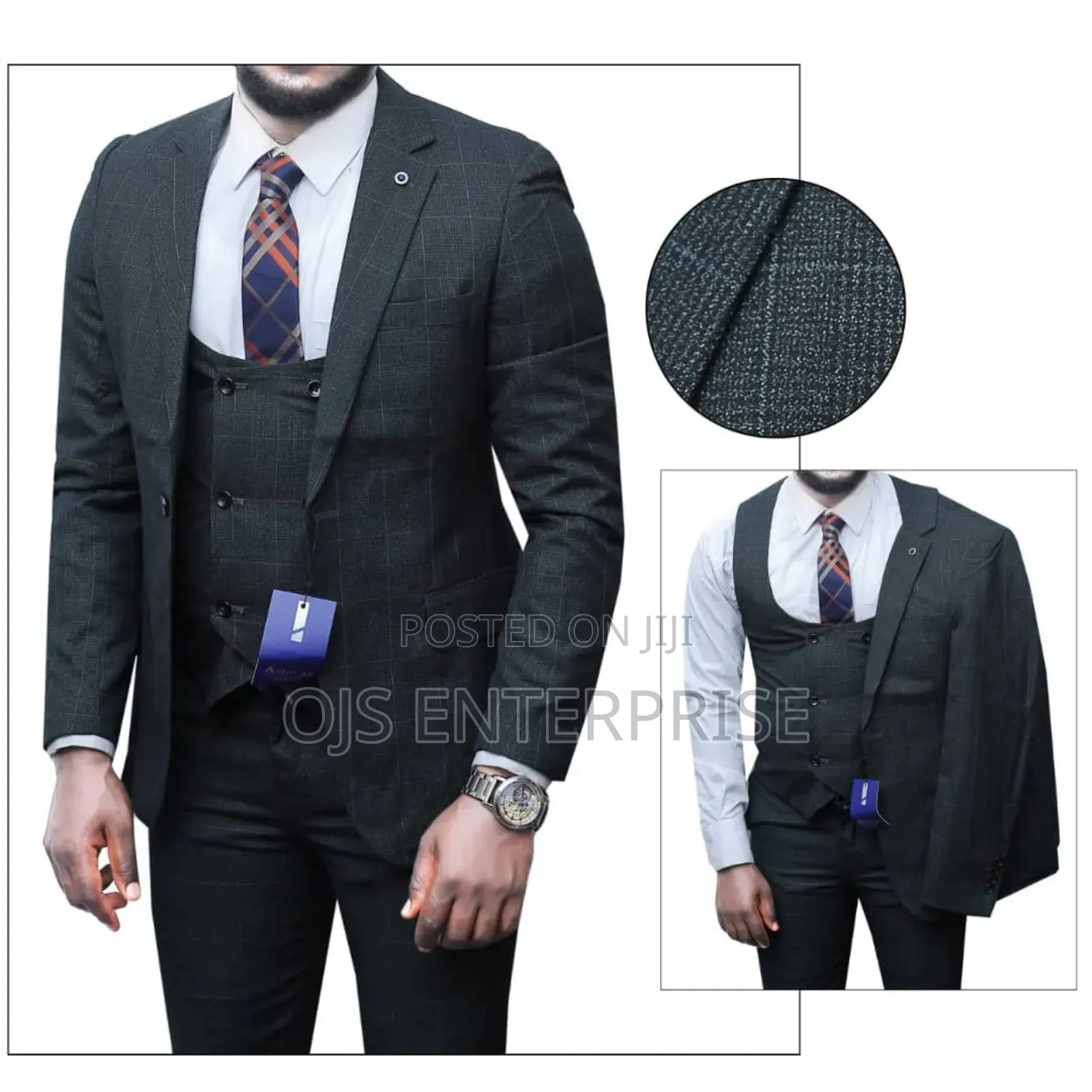 Elegant Turkish Men Suits 3 Pieces