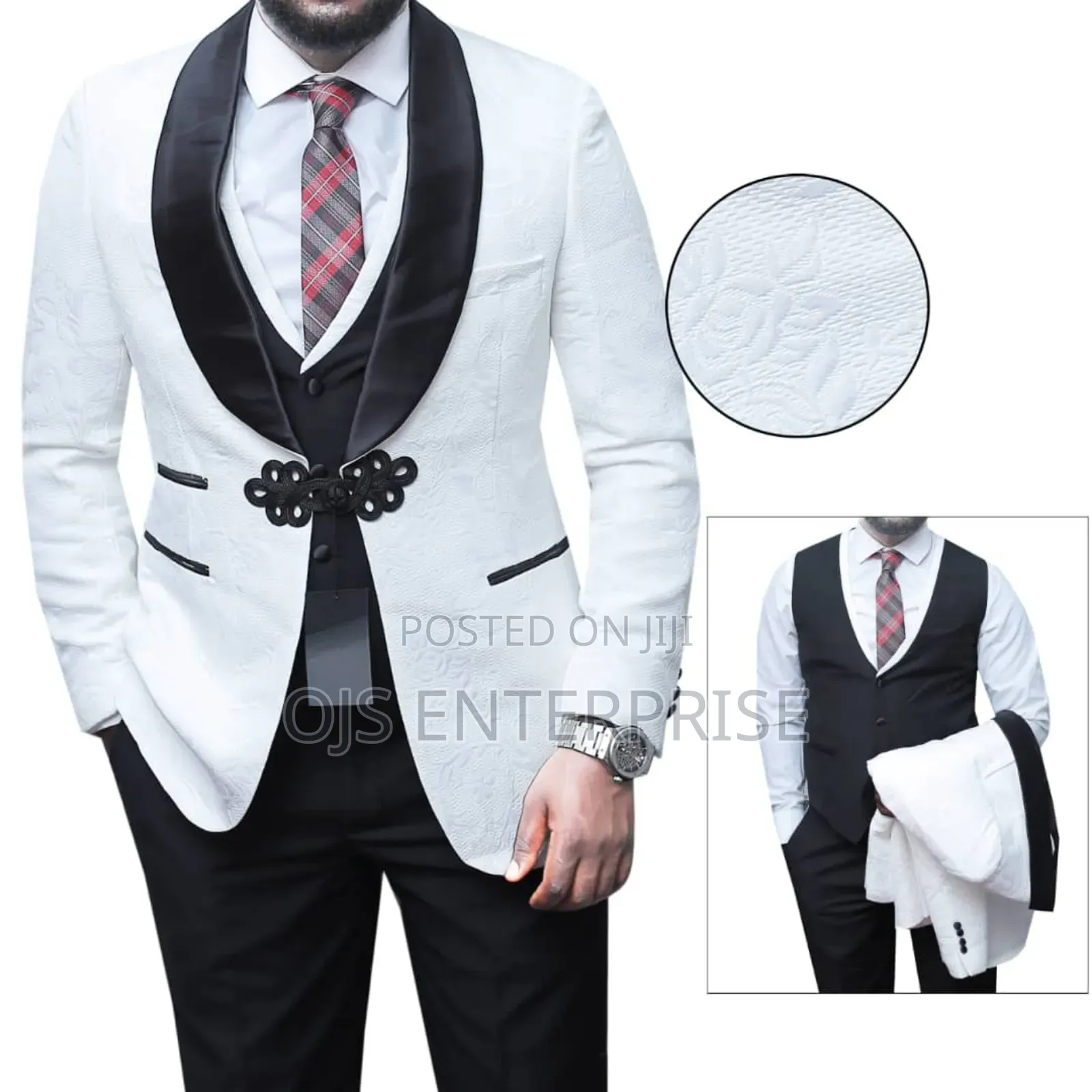 Elegant Turkish Men Suits 3 Pieces
