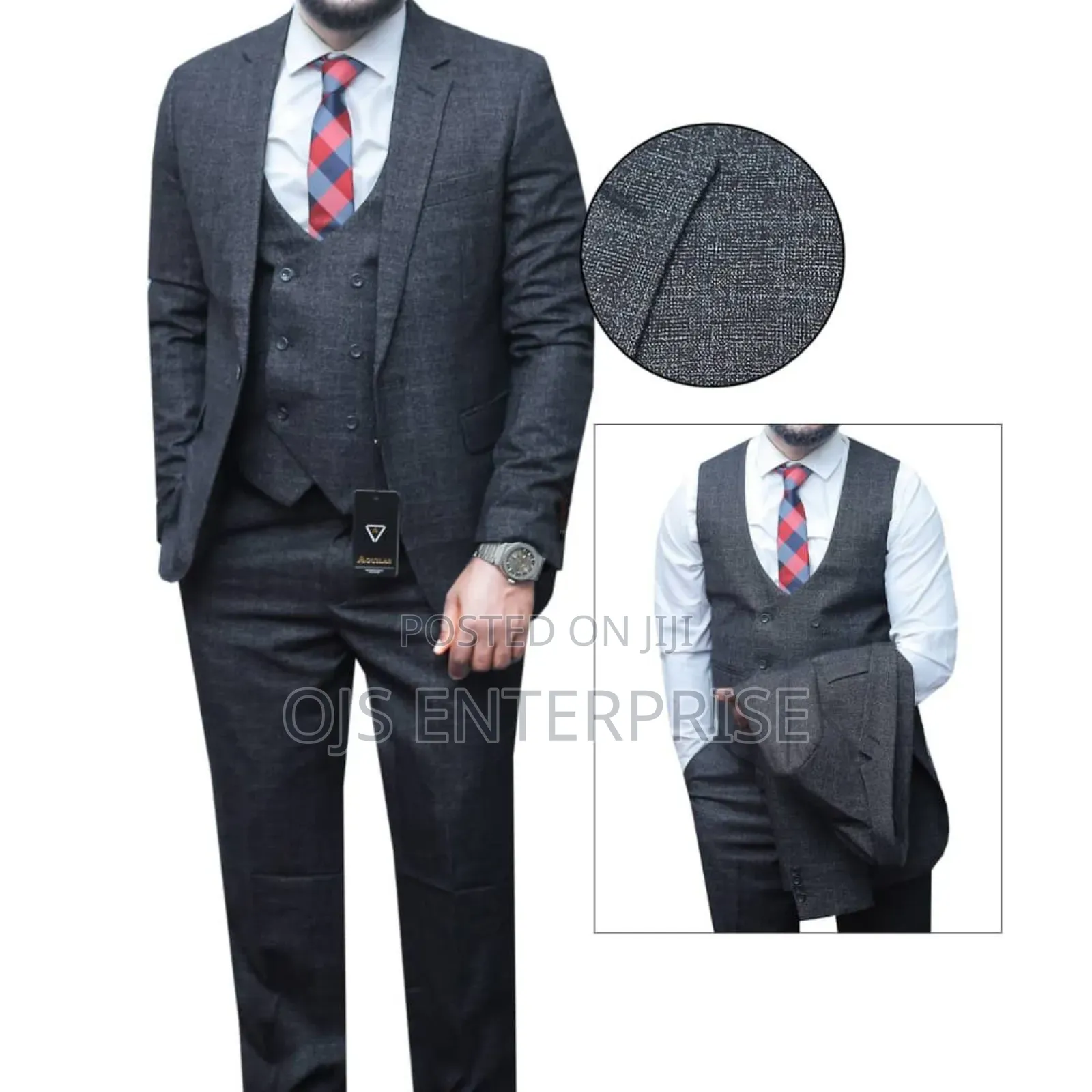 Elegant Turkish Men Suits 3 Pieces
