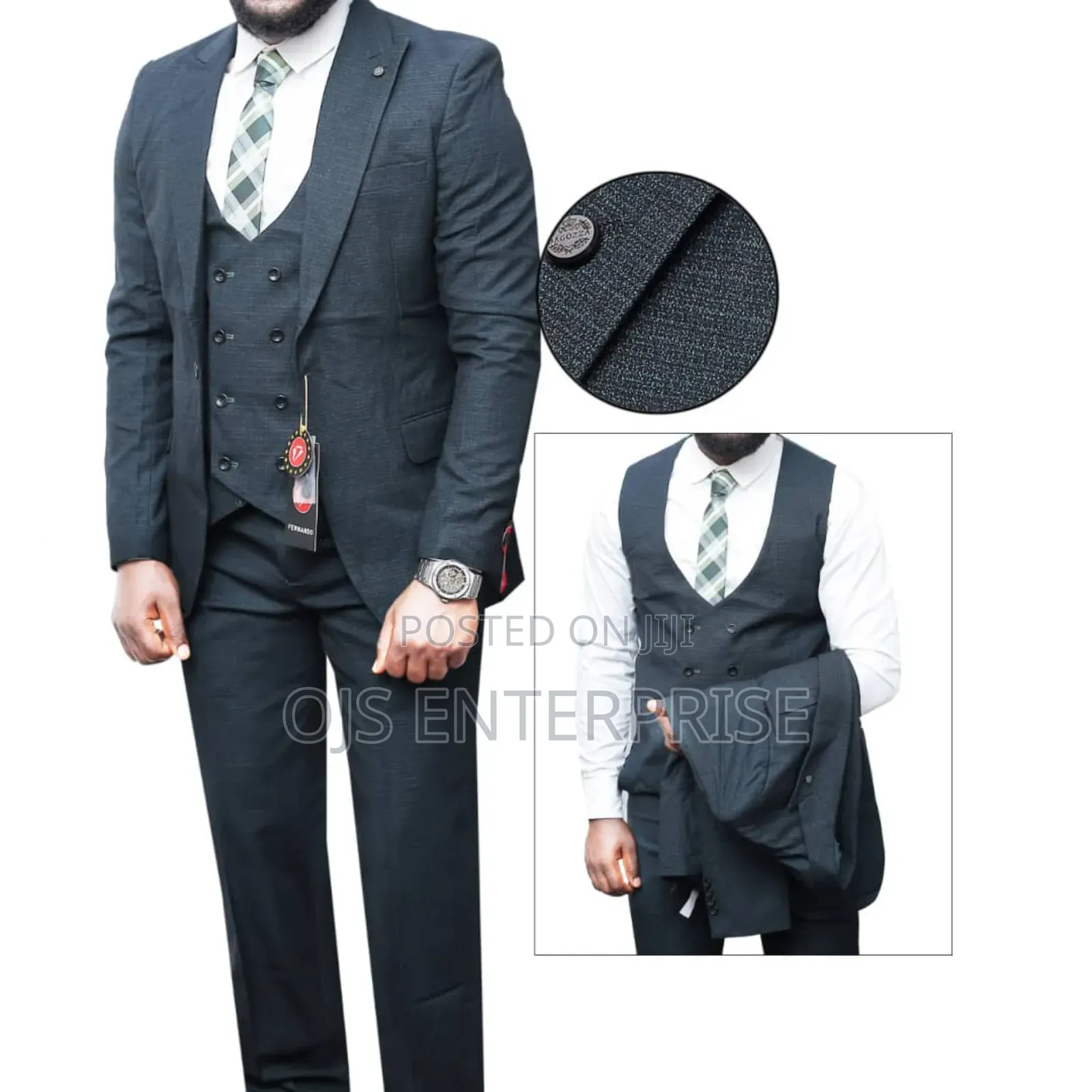 Elegant Turkish Men Suits 3 Pieces