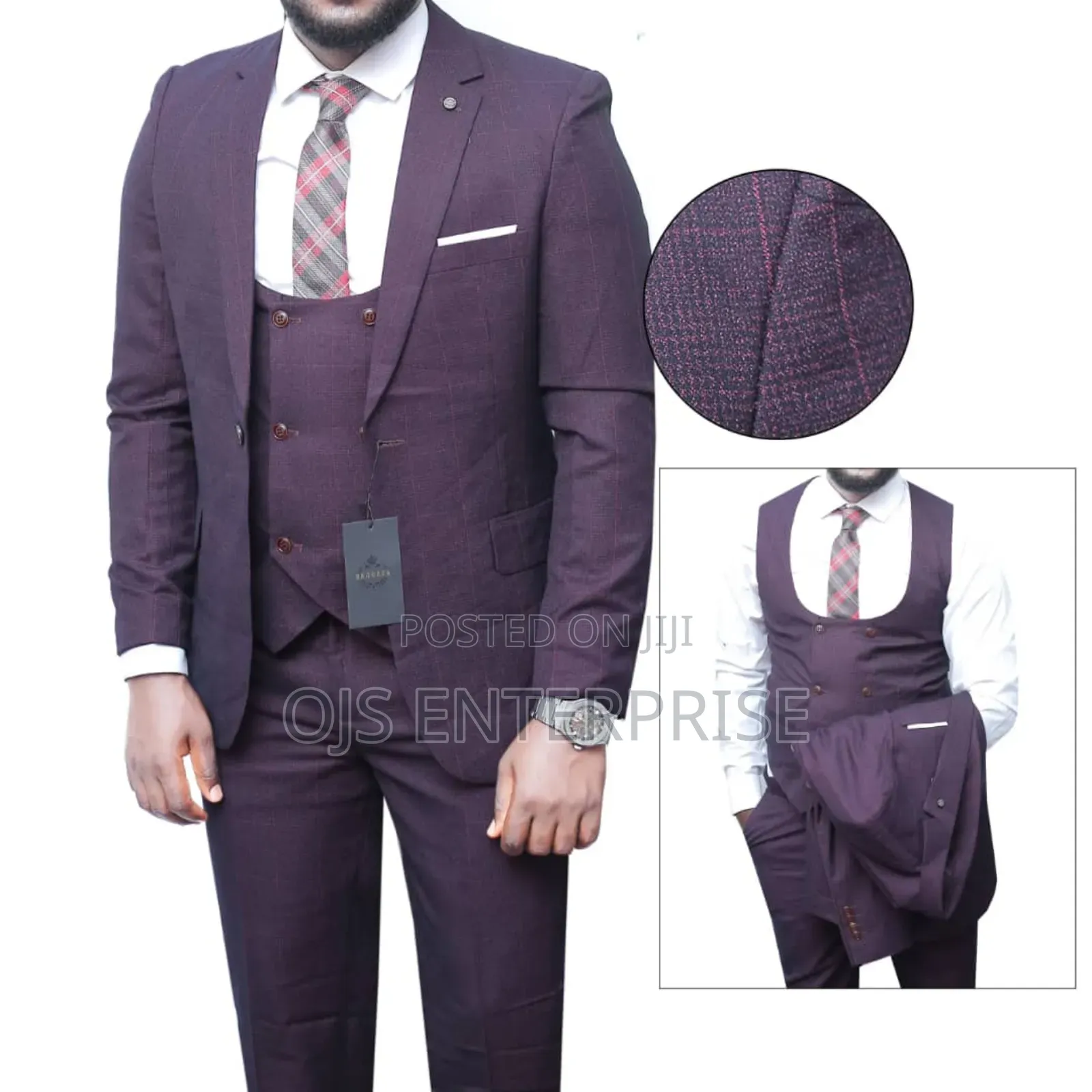 Elegant Turkish Men Suits 3 Pieces