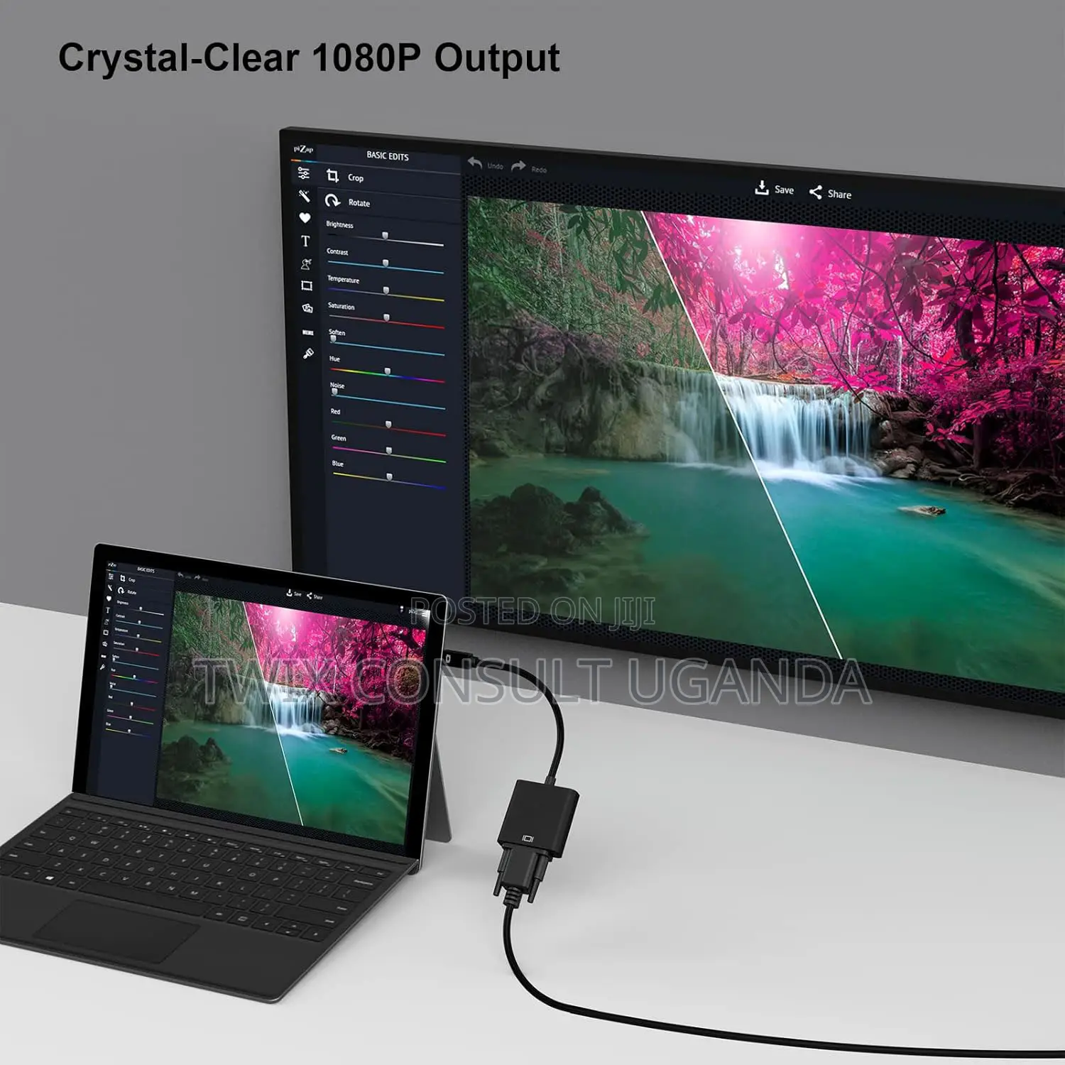 Mini Displayport to VGA Adapter,