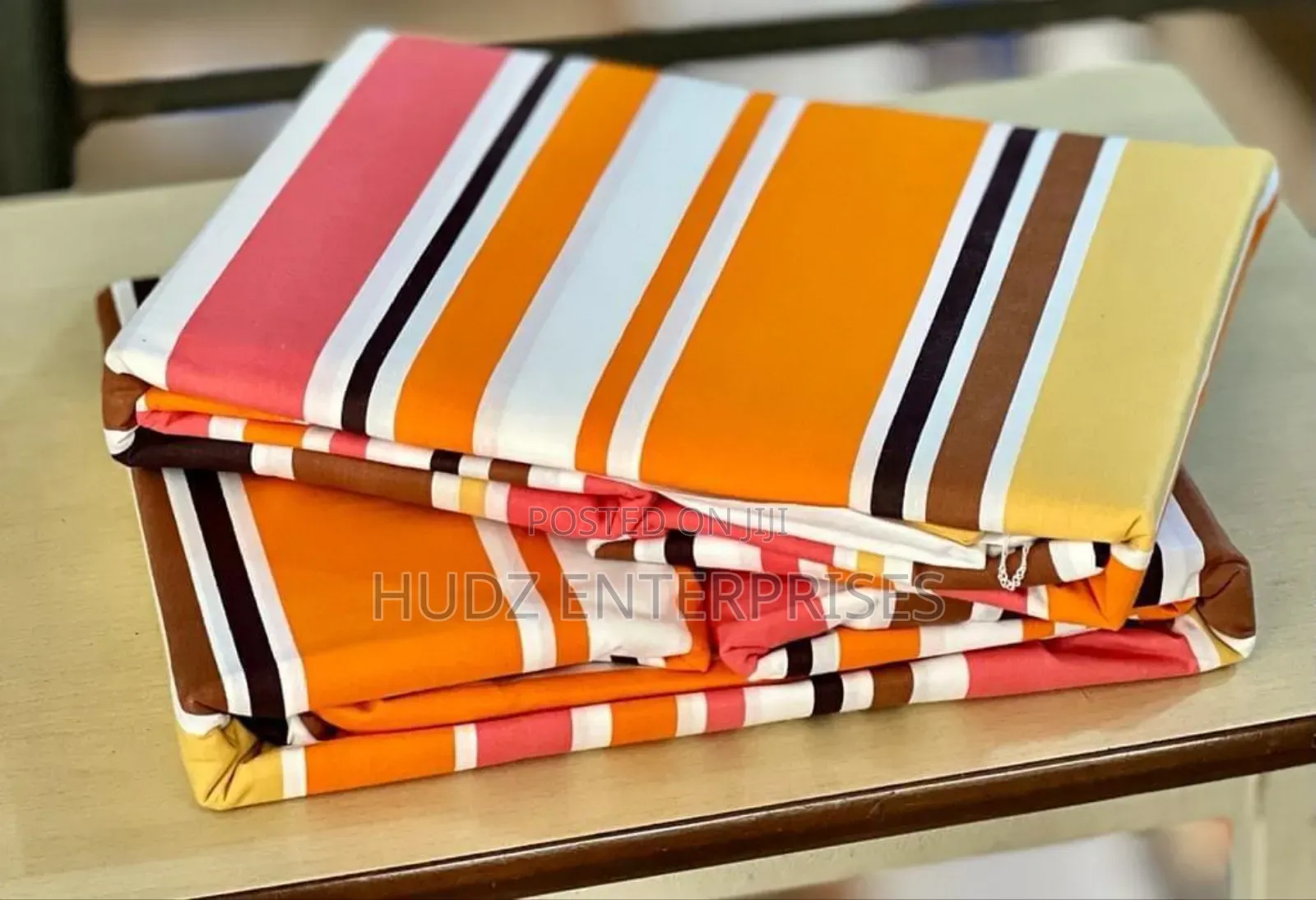 6pcs Bedsheeets 6*6 Cotton Orange