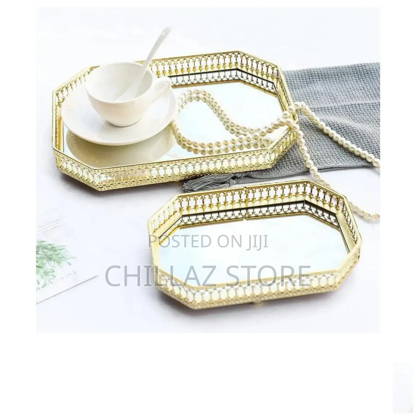 Mirror Serving Tray.