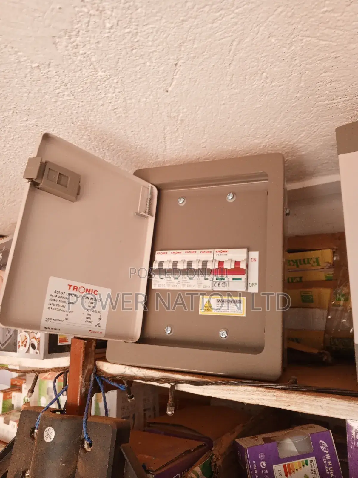 Heavy Duty 4 Ways Tronic Main Switch
