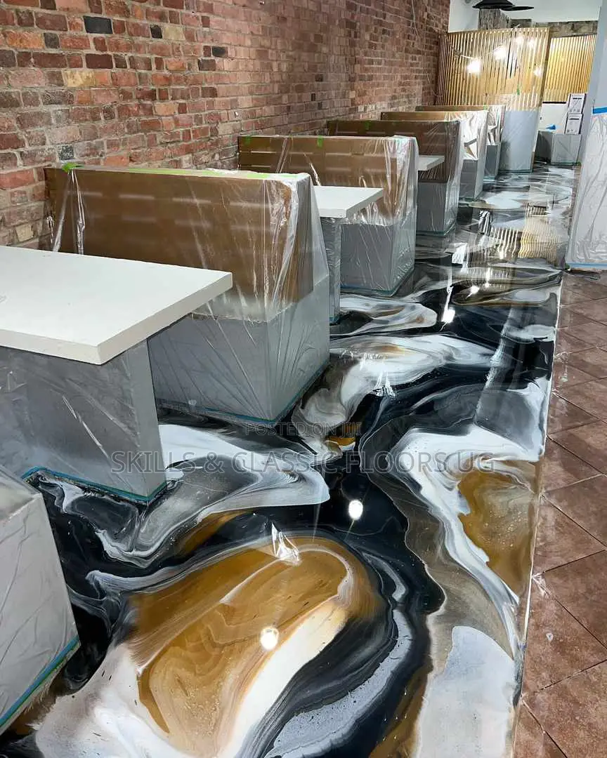 Epoxy Restaurant Floors in Kampala