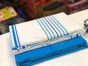 6pcs Bedsheeets 6*6 Cotton Blue