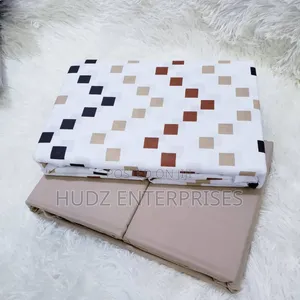 6pcs Bedsheeets 6*6 Cotton Dotted White
