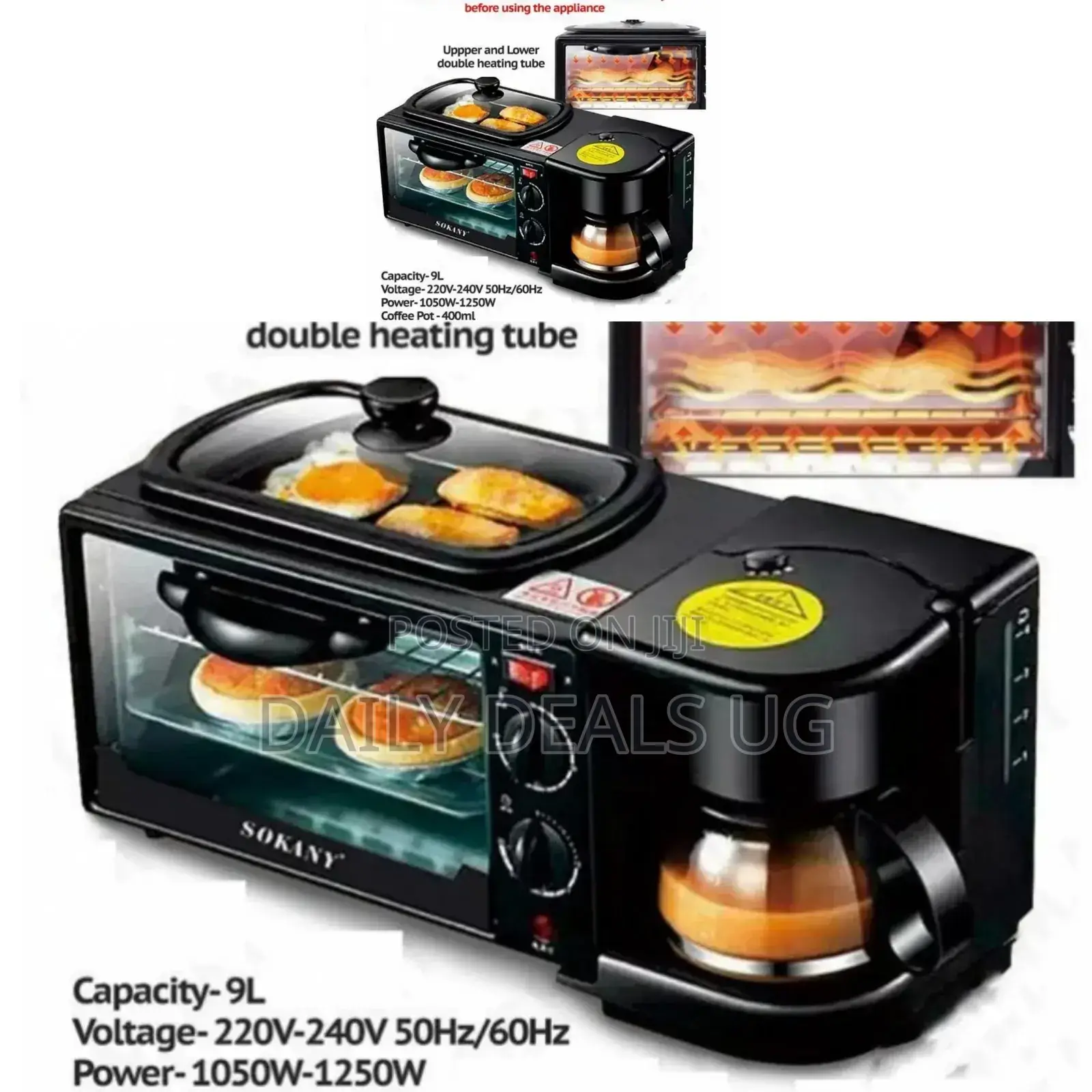 Electric Sokany Breakfast Maker