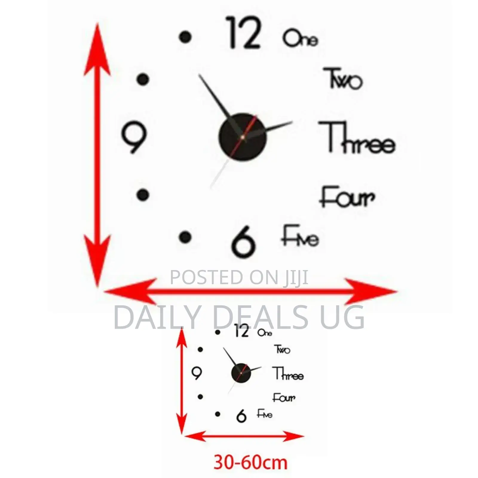 Home Digital Mounted Clock