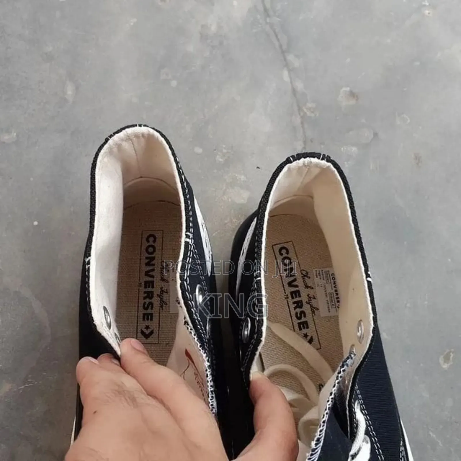 Canvas Chuck Taylor 70 Boots. Black and White