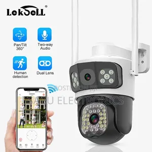 Eseecloud-Dual-Lens 4g - 4mp Security Surveillance Camera
