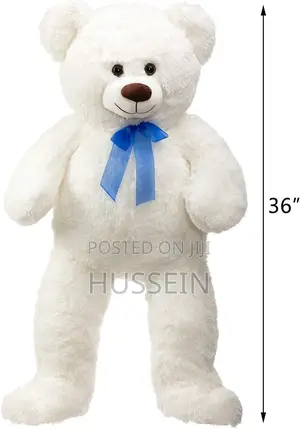 Teddy Bear Giant 36 Inch White