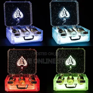 LED Champagne Bottle Presenter With Remote Control Bar