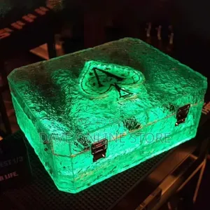 LED Champagne Bottle Presenter With Remote Control Bar