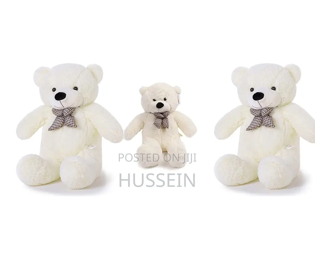 Teddy Bear Plush Giant White, 47 Inches