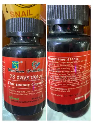 Flat Tummy Supplement Capsules