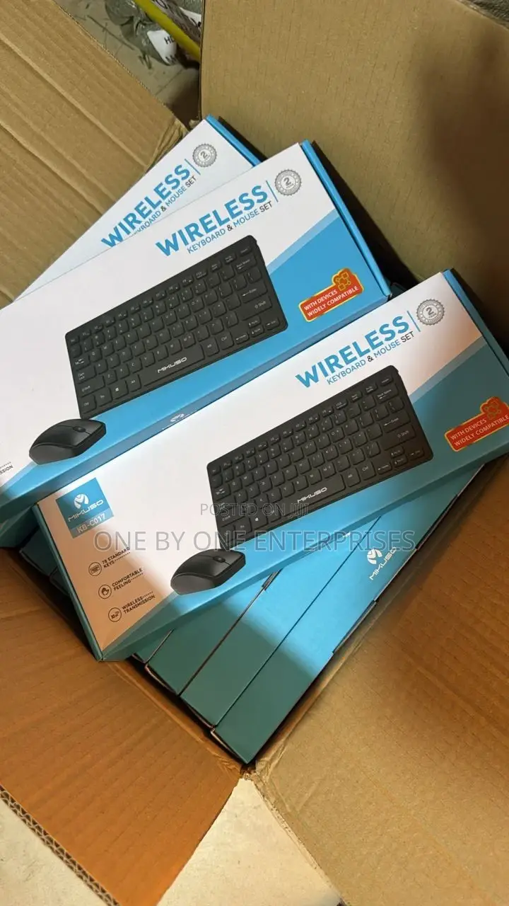 Wireless Keyboard Mouse Set