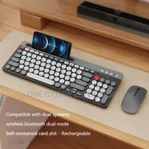 Wireless Bluetooth Keyboard Dual-Mode Punching