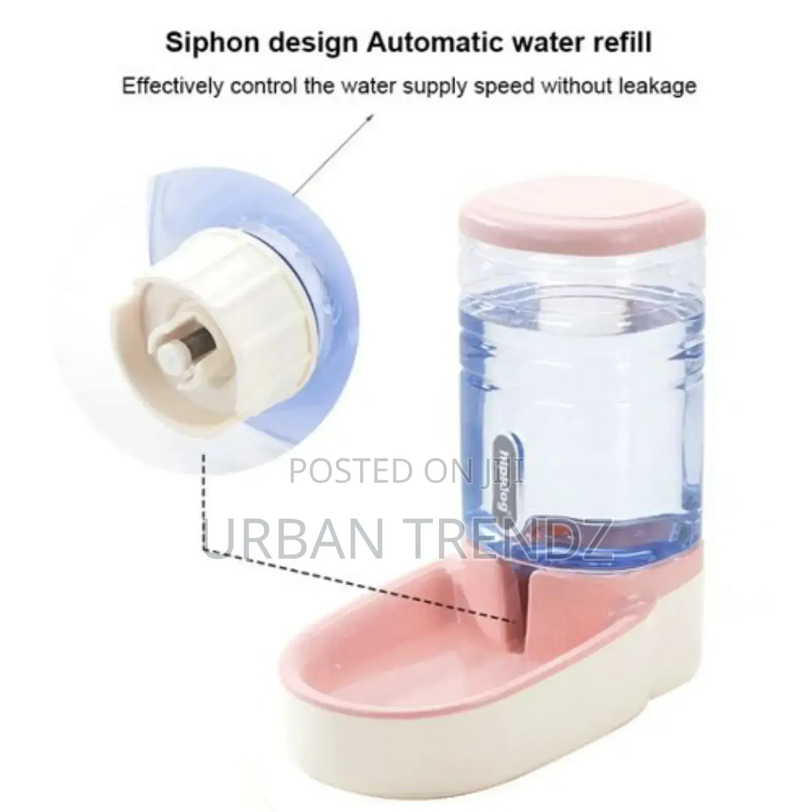 3.8L Cat Automatic Pet Feeder Water Dispenser Drinking