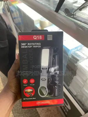 360 Rotating Desktop Tripod Stabilizer