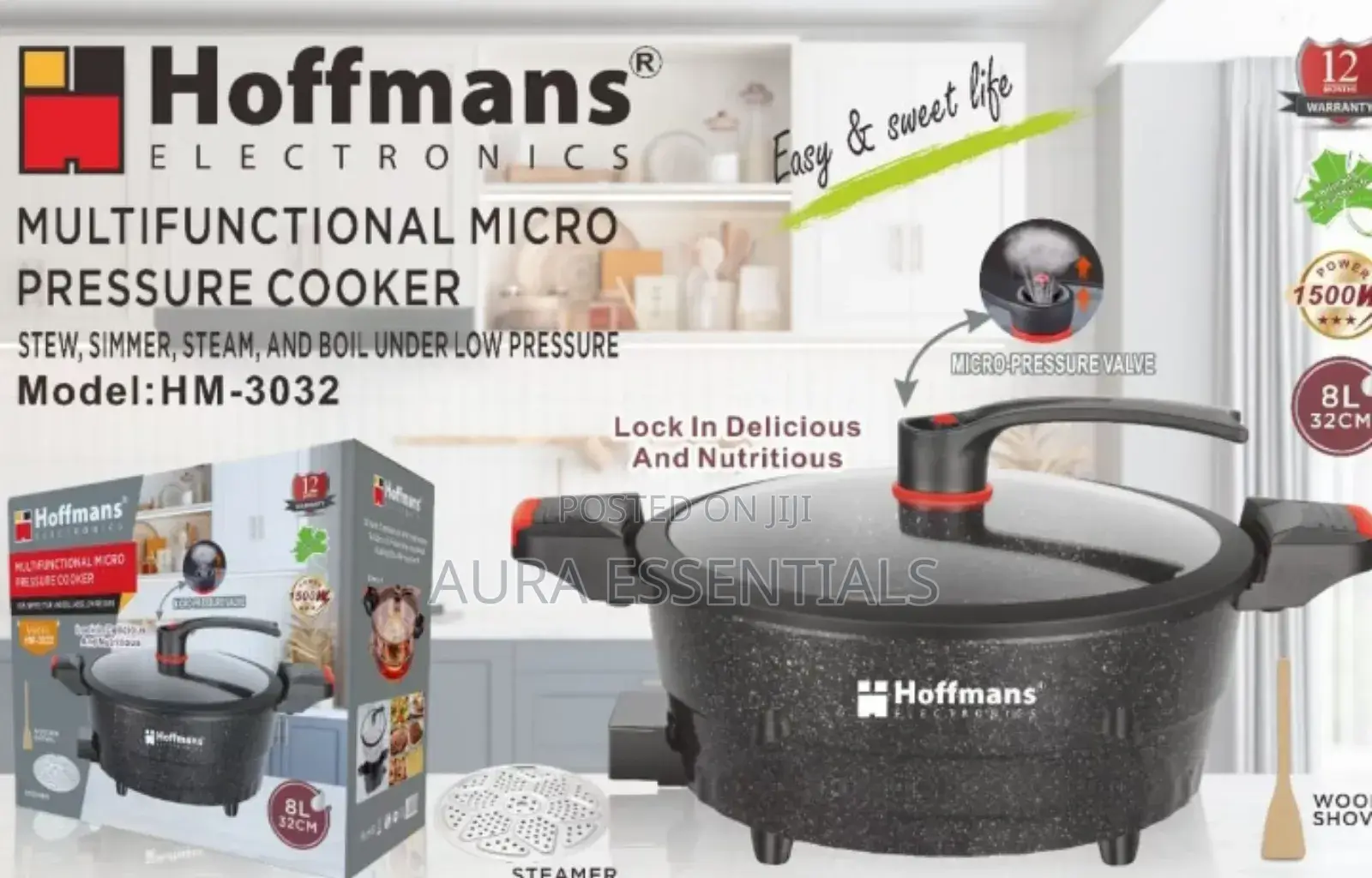 Original Hoffman Multifunctional Micro Pressure Cooker