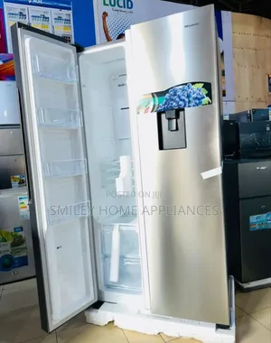Newly Discounted Hisense 670ltrs Silver Side by Side Fridge