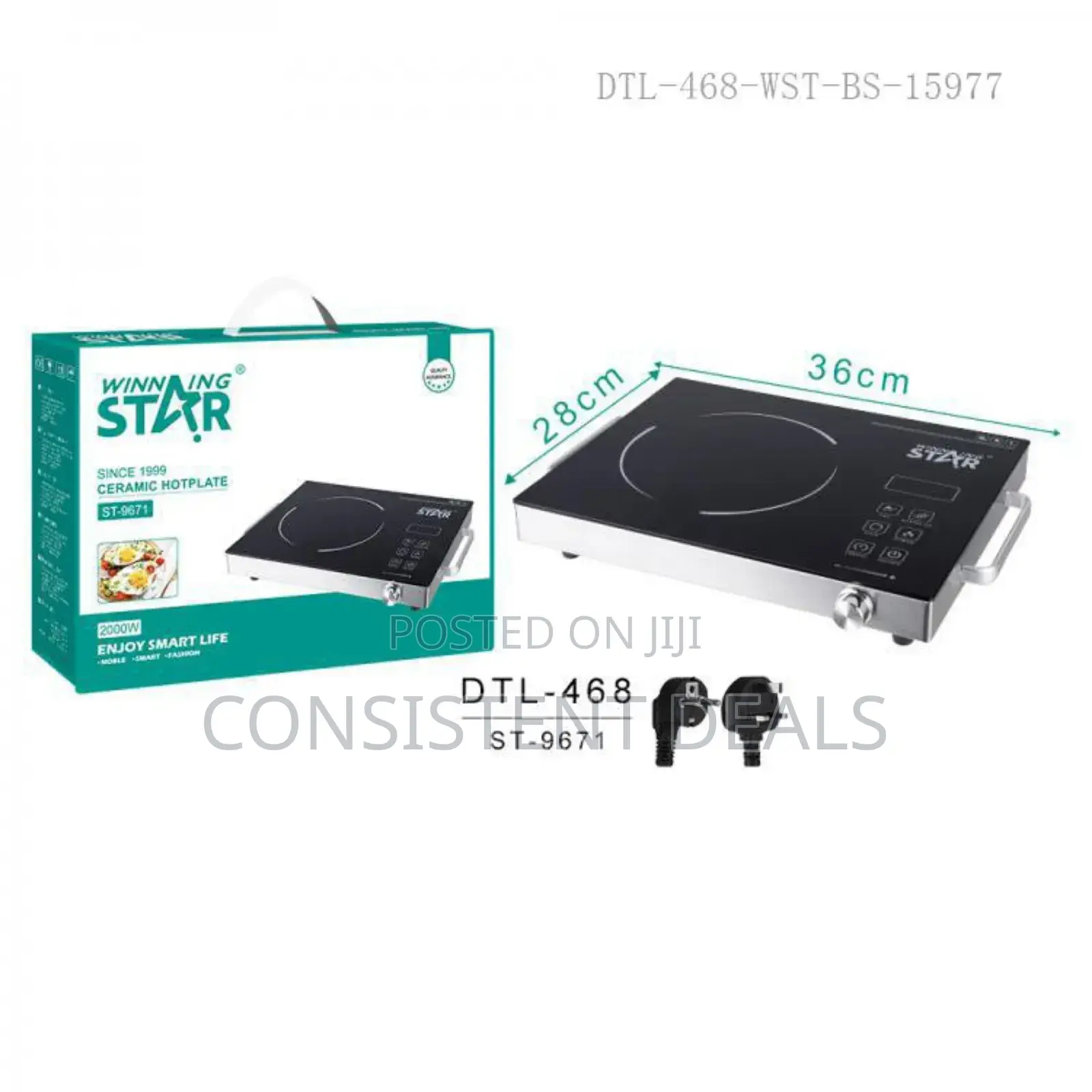Winning Star Ceramic Hotplate