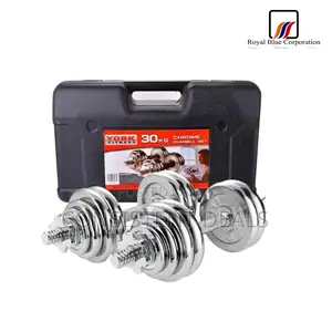 30kg Adjustable Steel Anti Rust Dumbells