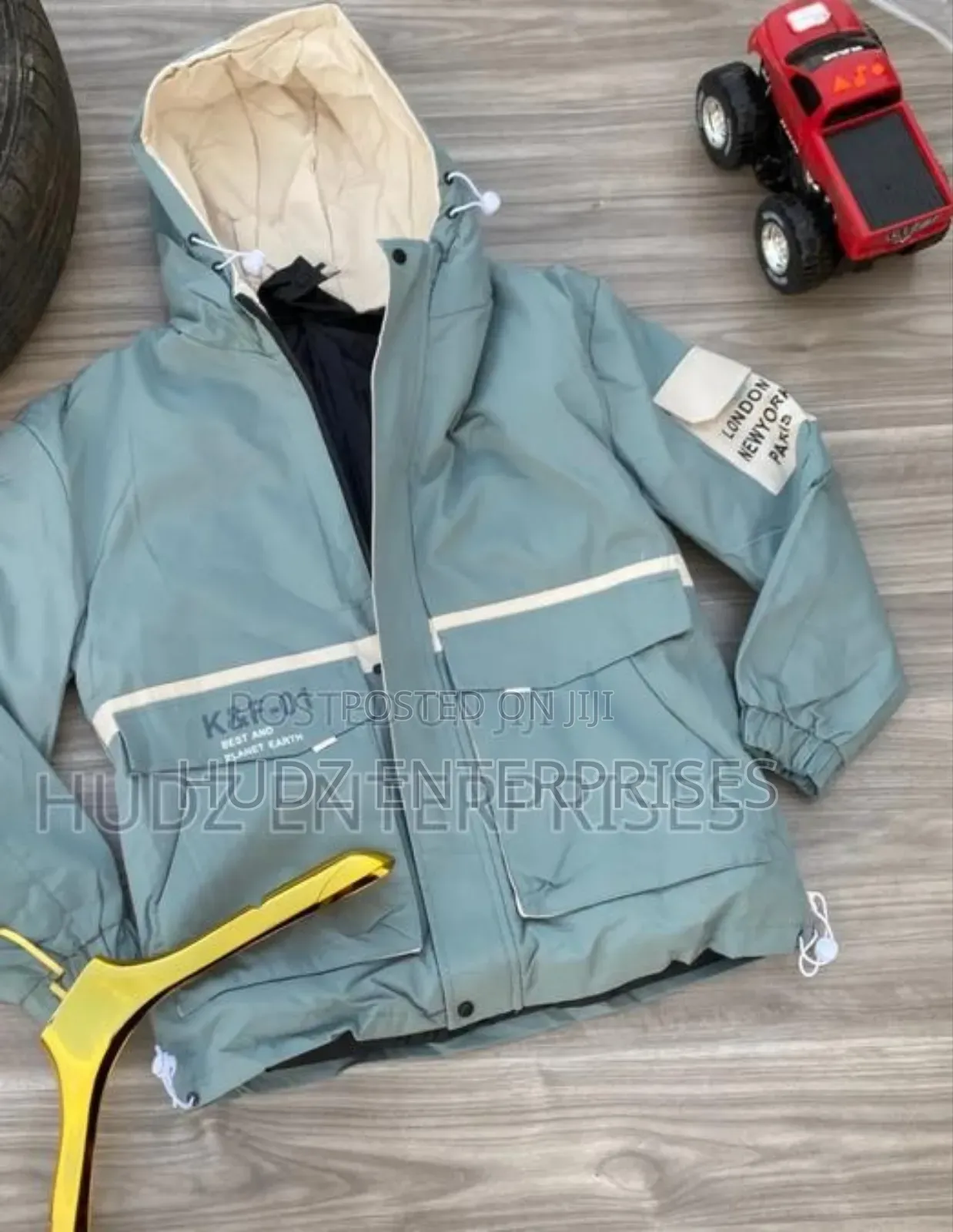 Luxury Swagger Jacket Blue Green