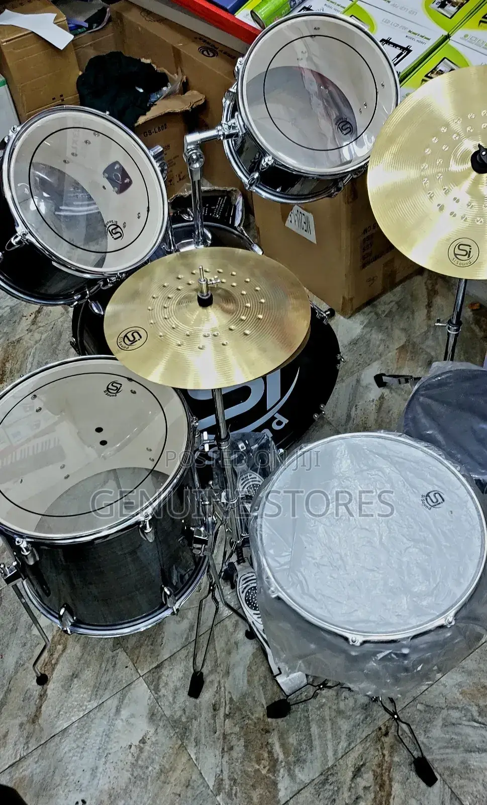 Full Si Drum Set