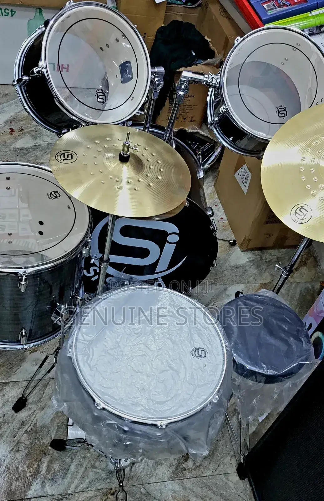 Full Si Drum Set