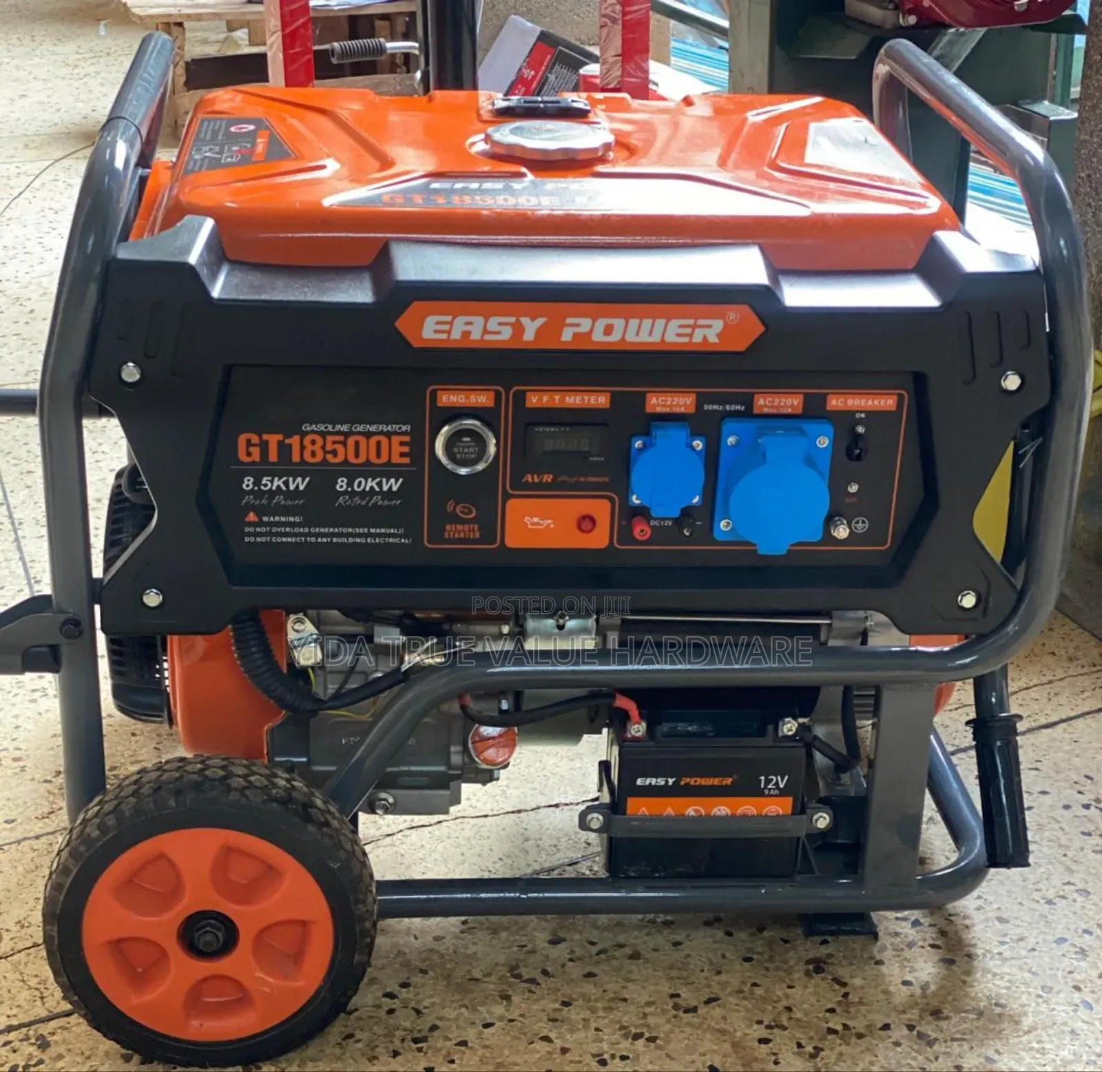 Generator 8.5 Button to Start