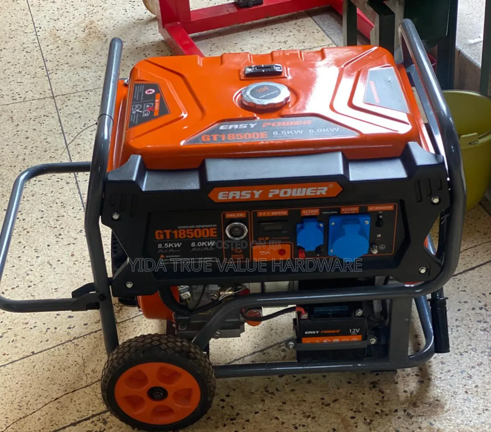 Generator 8.5 Button to Start