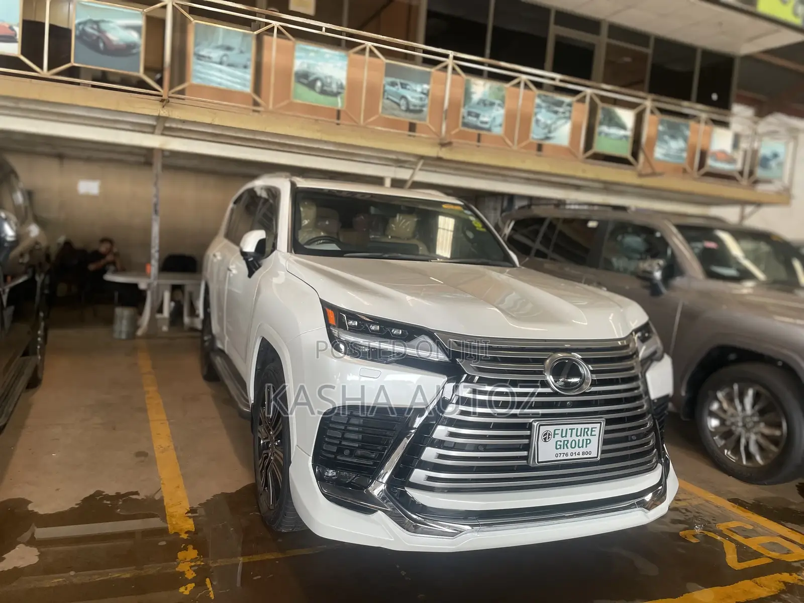 New Lexus LX 2022 White
