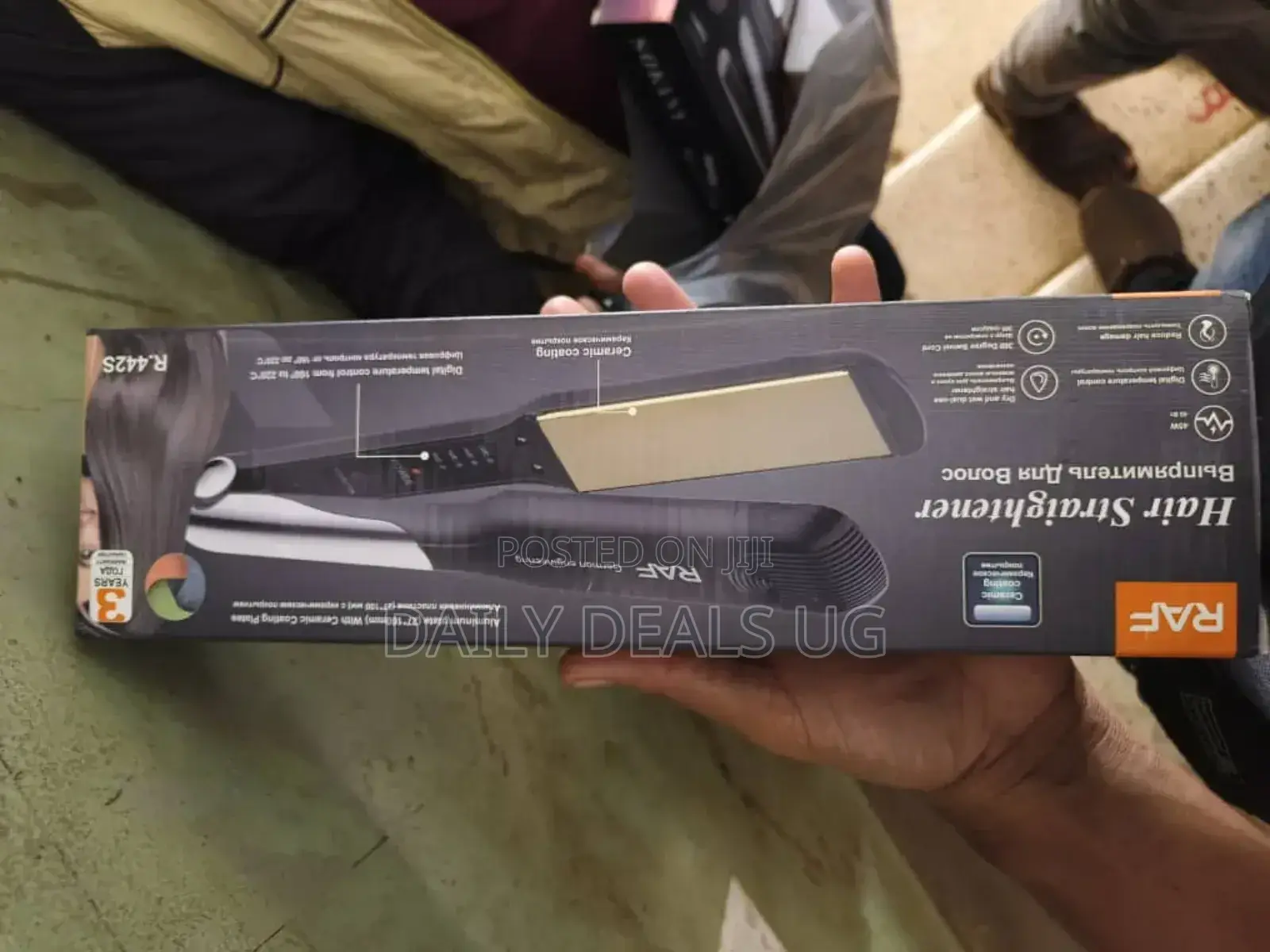 RAF Hair Straightener Brush