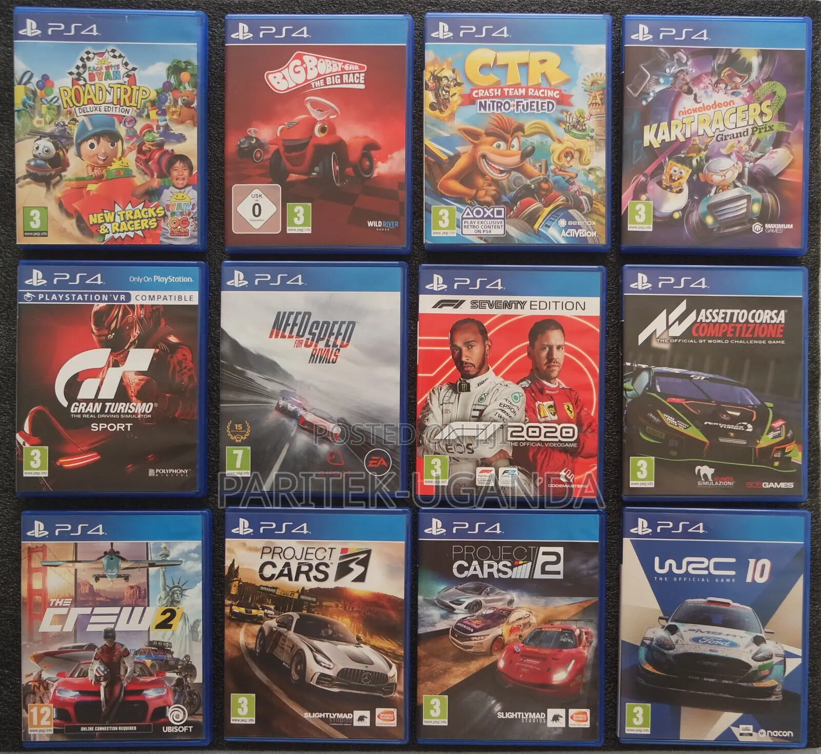 Racing Games for Ps4