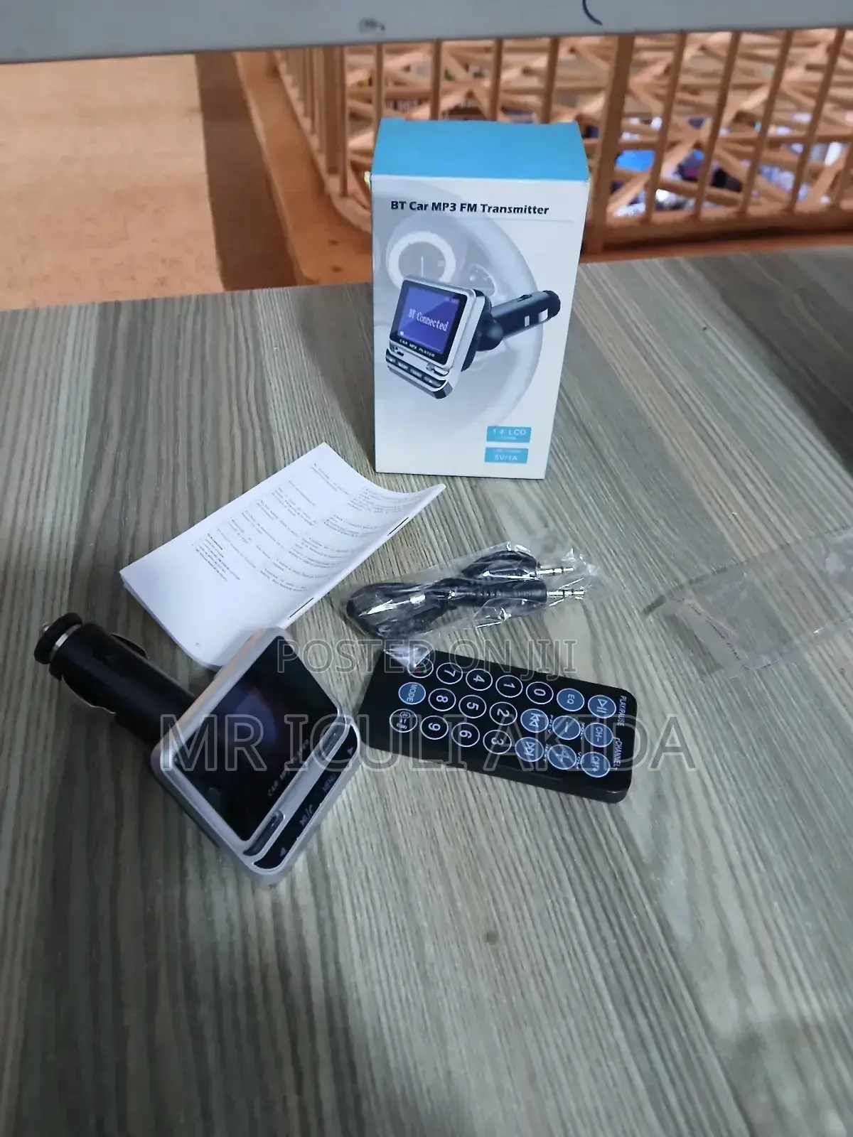 Bluetooth Car MP3 Player and FM Transmitter