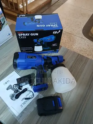 Portable Electric Rechargeable Spray Gun WTH 18v Battery