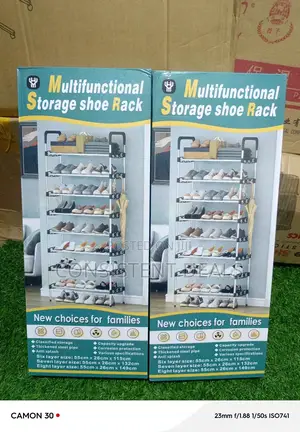 Multi Layer Multifunctional Storage Shoe Rack