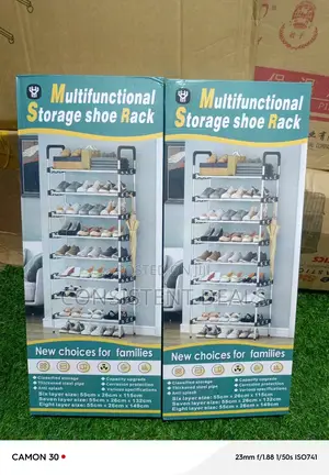 Multi Layer Multifunctional Storage Shoe Rack