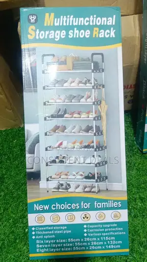 Multi Layer Multifunctional Storage Shoe Rack