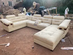 Modern U Shape Leather Sofa